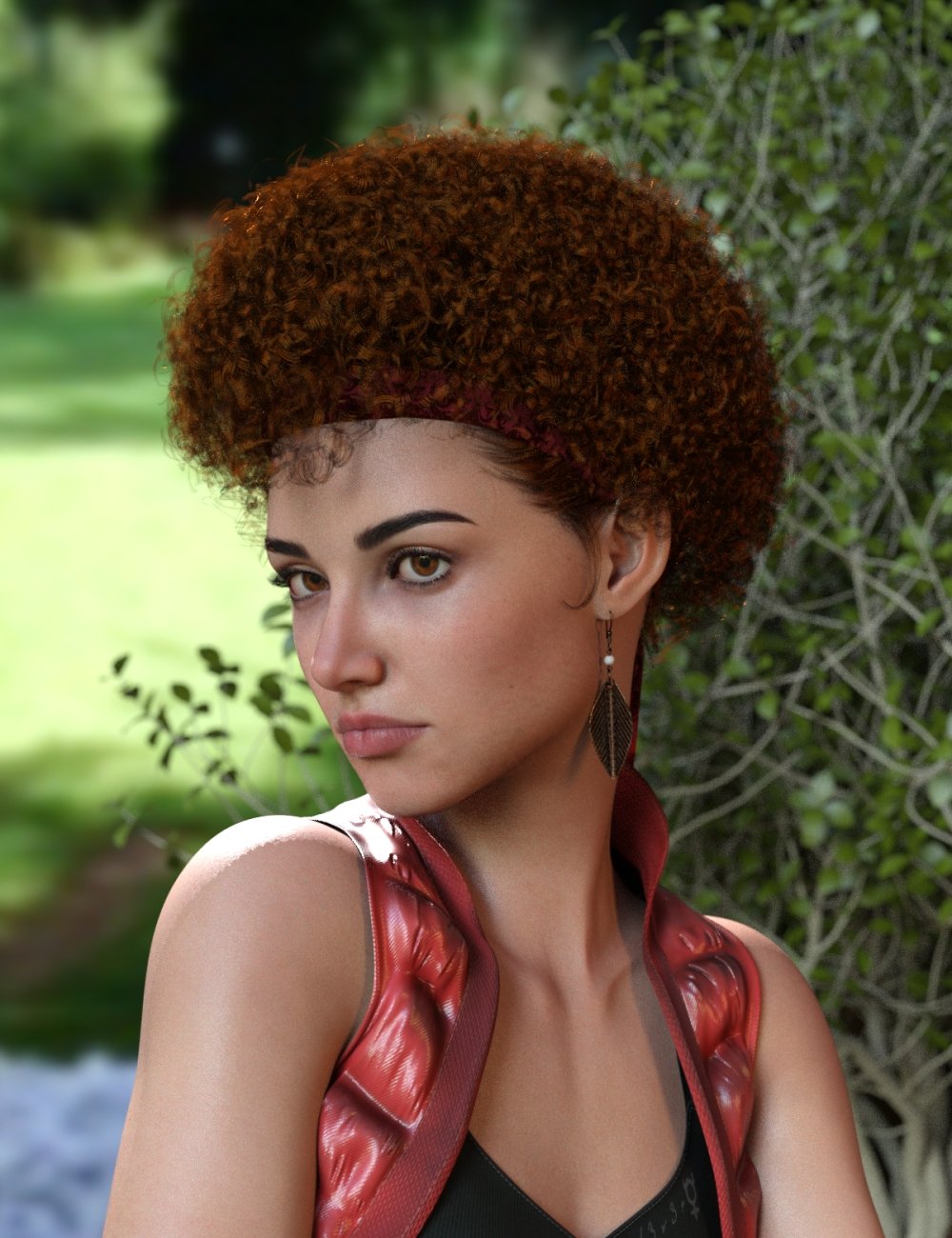 Foya Tight Curls and dForce Headband for Genesis 8 and 8.1 Females Foya Tight Curls and dForce Headband for Genesis 8 and 8.1 Females by: Neftis3D, 3D Models by Daz 3D
