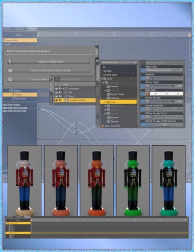 ABAS: Animated Shaders System | Daz 3D