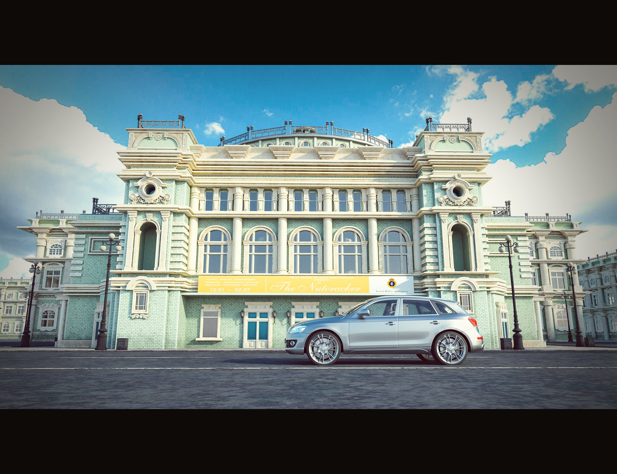 The Royal Opera Building The Royal Opera Building by: Polish, 3D Models by Daz 3D