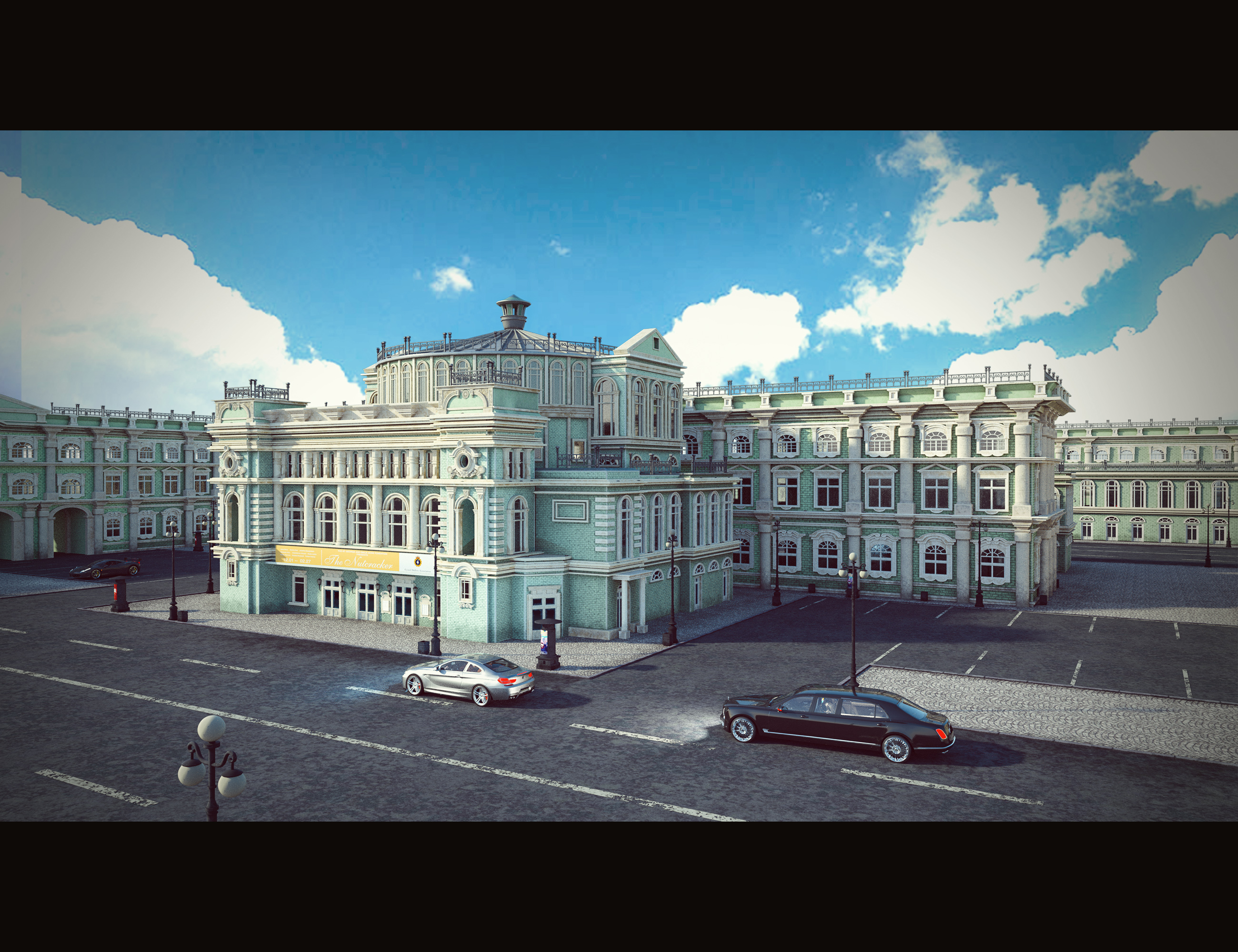 The Royal Opera Building by: Polish, 3D Models by Daz 3D