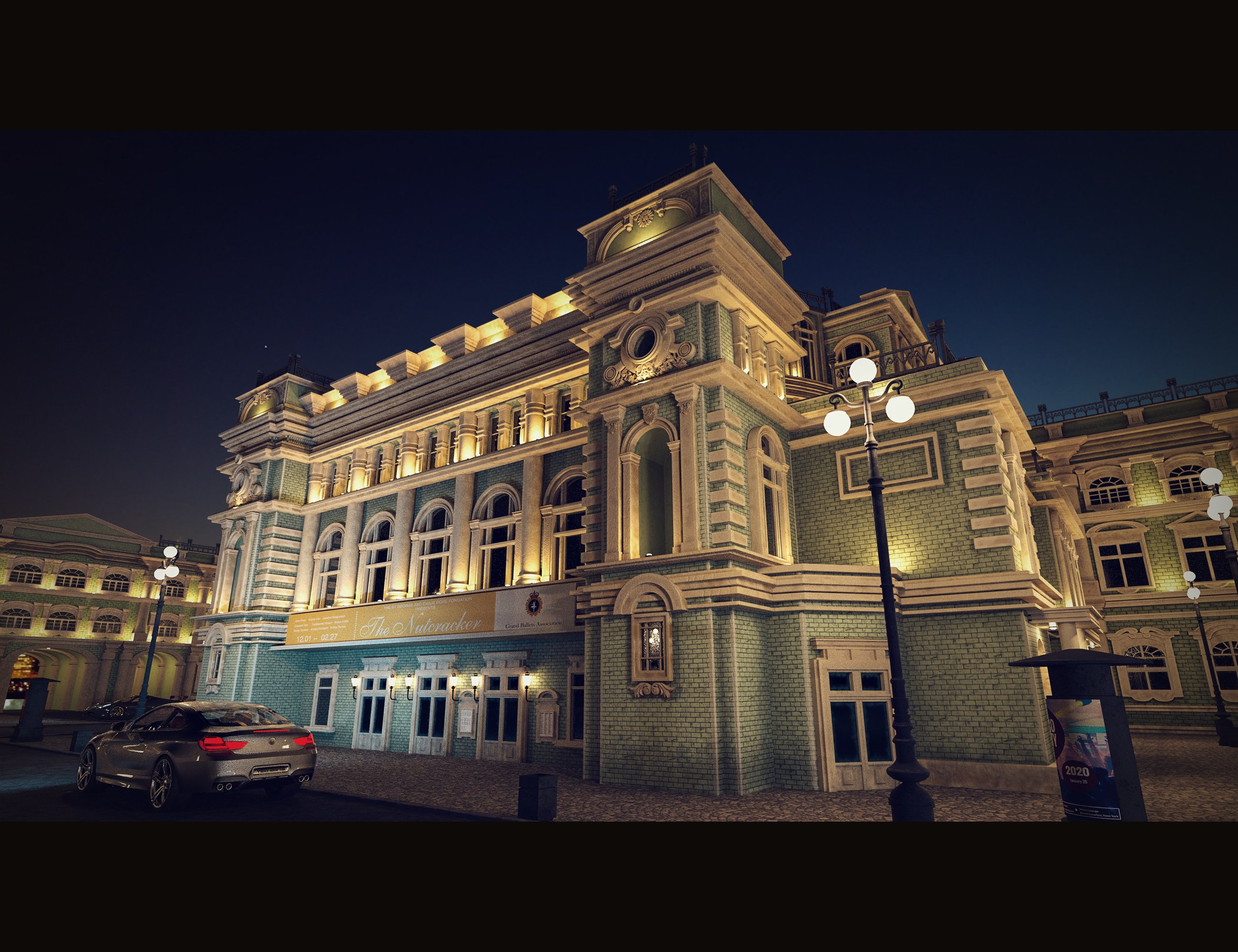 The Royal Opera Building The Royal Opera Building by: Polish, 3D Models by Daz 3D