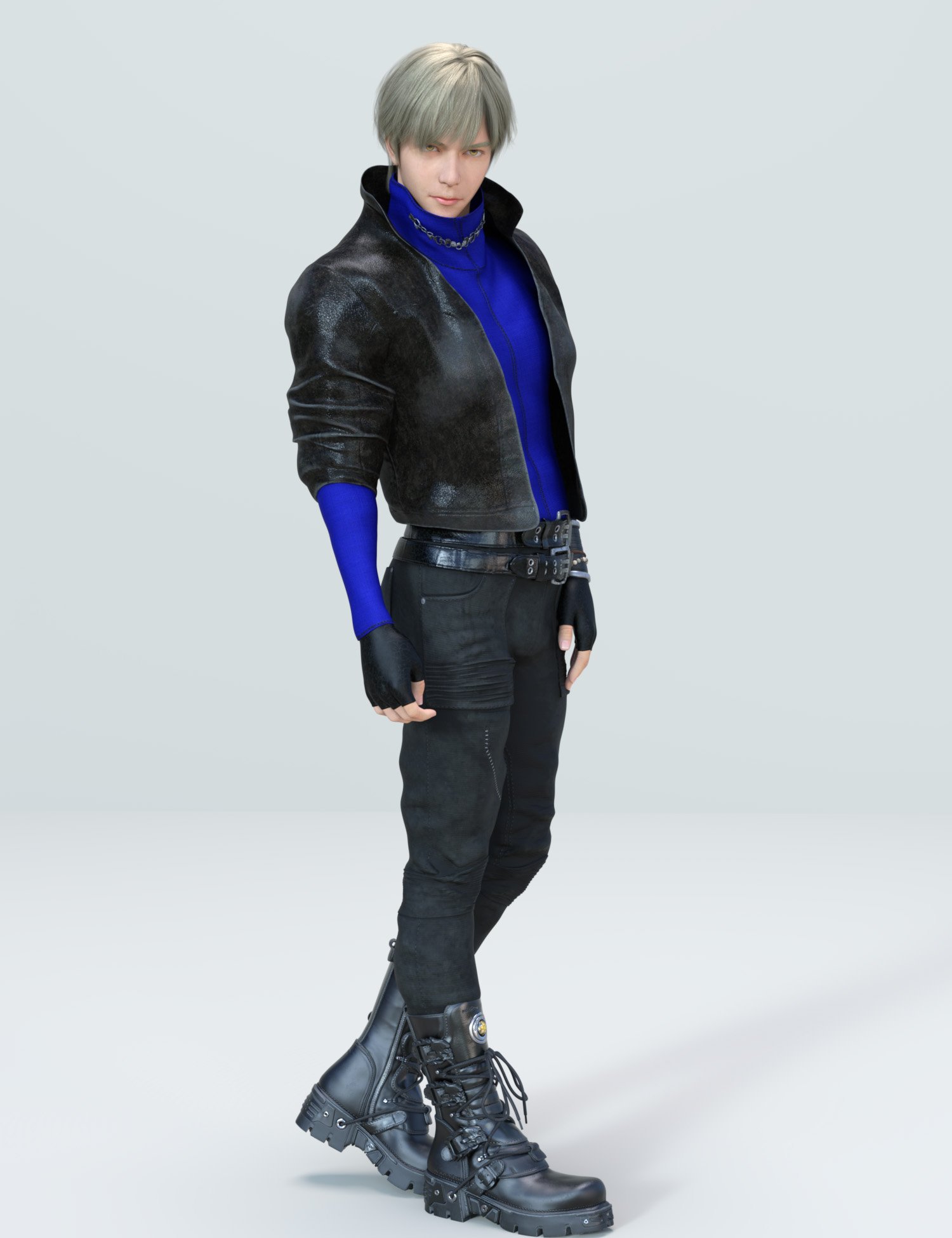 Mitsui Character and Mitsui Hair for Genesis 8.1 Males Mitsui Character and Mitsui Hair for Genesis 8.1 Males by: Panda, 3D Models by Daz 3D