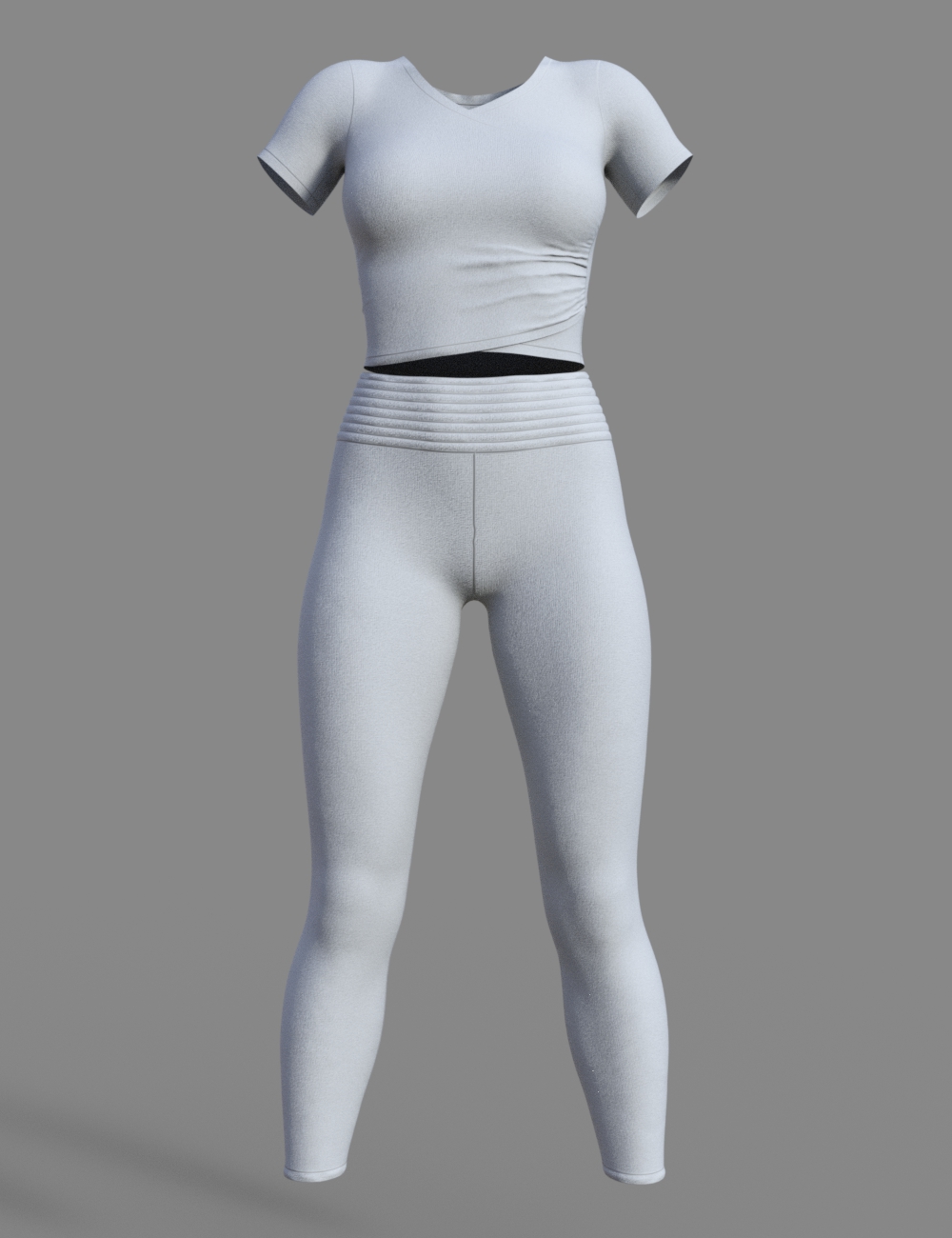 Cute and Simple Outfit for Genesis 8.1 Female by: ImagineXIllumination, 3D Models by Daz 3D