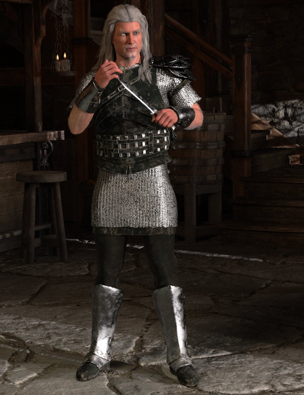 Orc Warrior Outfit for Genesis 8 Male Orc Warrior Outfit for Genesis 8 Male by: Lyrra MadrilGhostofMacbeth, 3D Models by Daz 3D