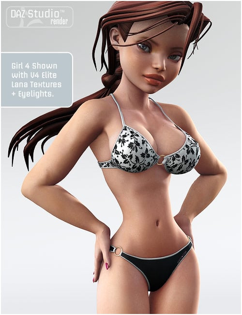 the Girl 4 Base by: , 3D Models by Daz 3D