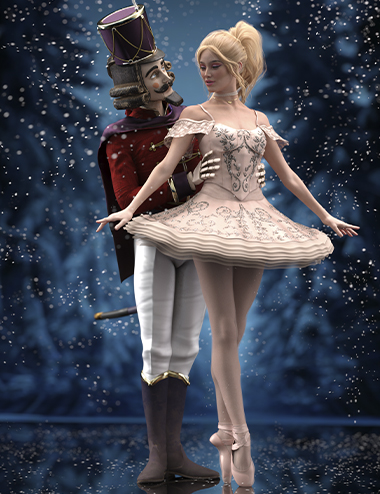 Timeless Ballet Poses and Expressions for Genesis 8 and 8.1 by: 3D Sugar, 3D Models by Daz 3D