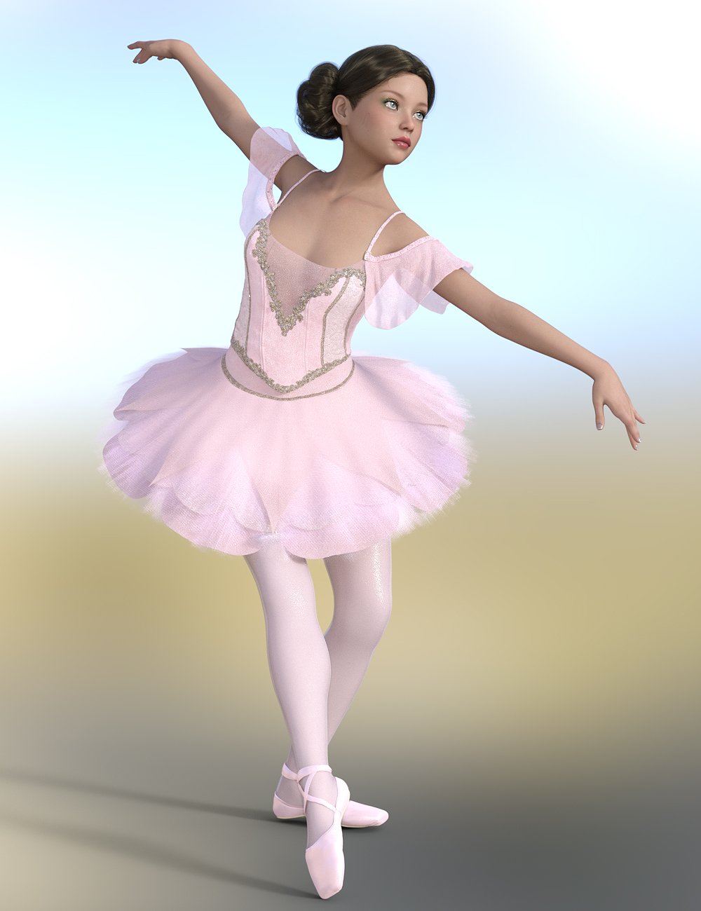 dForce Classic Ballet Outfit Textures Vol 2 dForce Classic Ballet Outfit Textures Vol 2 by: Anna Benjamin, 3D Models by Daz 3D