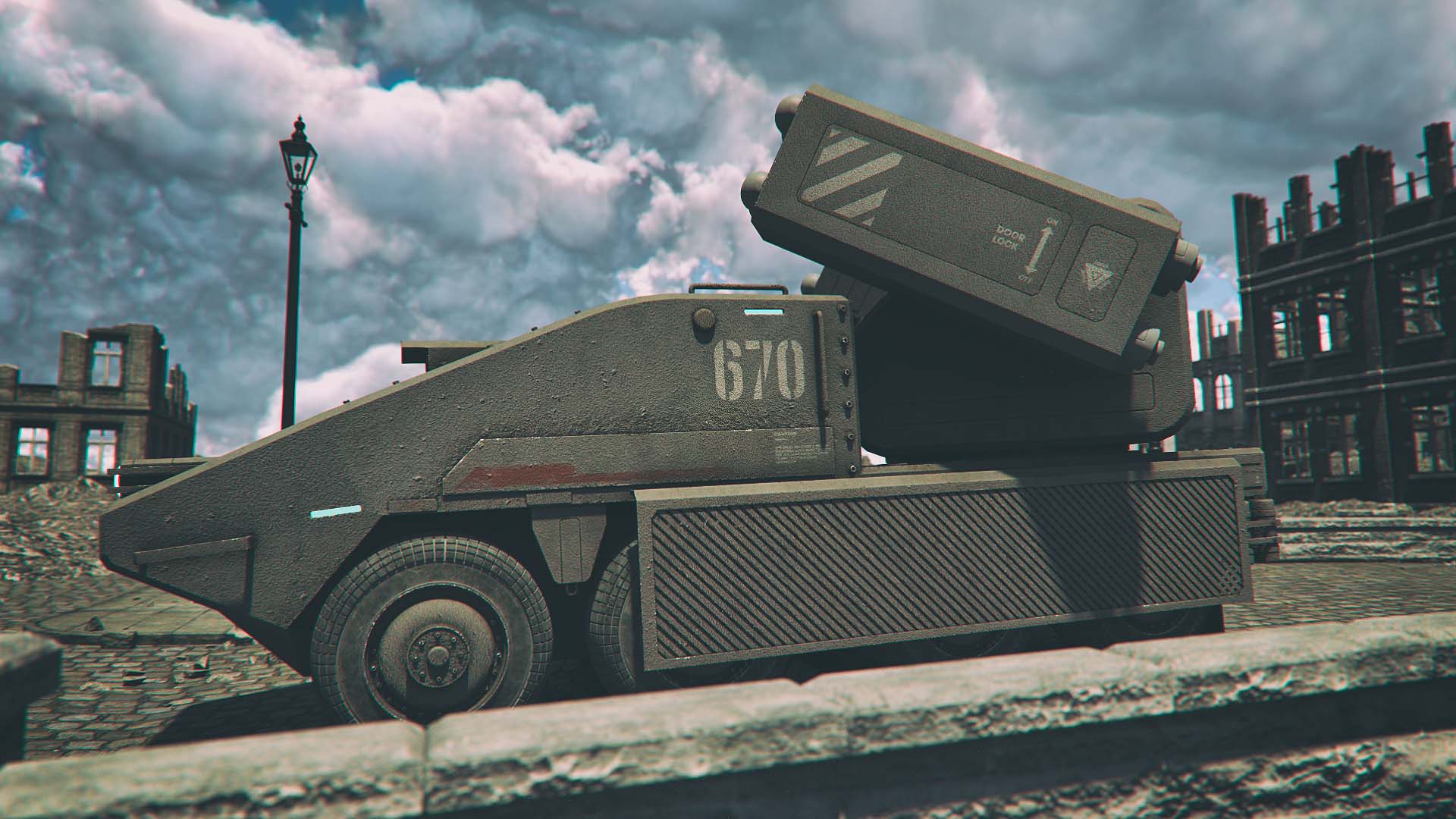 Missile Launcher Truck Missile Launcher Truck by: Mely3D, 3D Models by Daz 3D