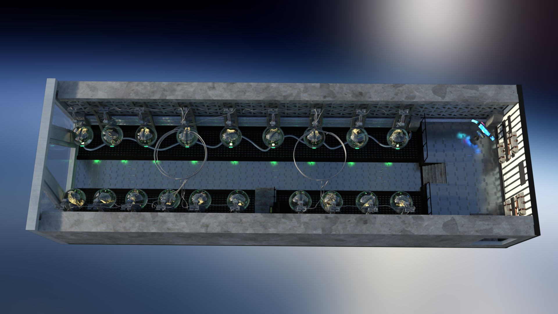 Cryo Sphere Lab | Daz 3D