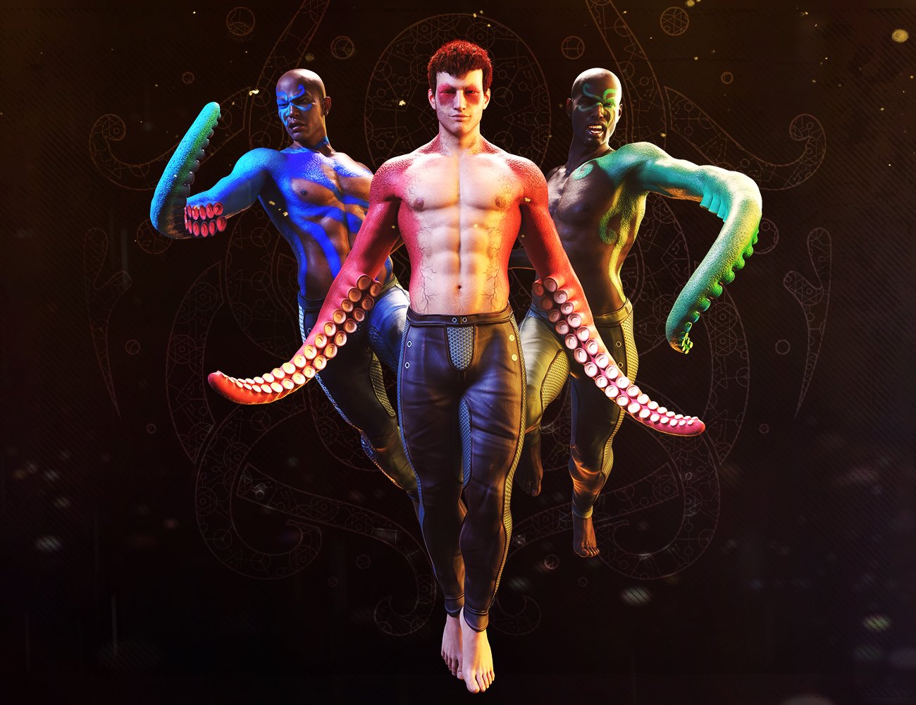 FPE Tentacle Arms for Genesis 8 Males FPE Tentacle Arms for Genesis 8 Males by: FenixPhoenixEsid, 3D Models by Daz 3D
