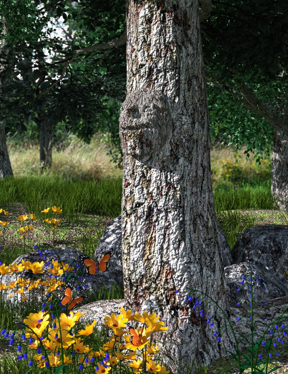 My Fantastic Trees by: JeffersonAF, 3D Models by Daz 3D