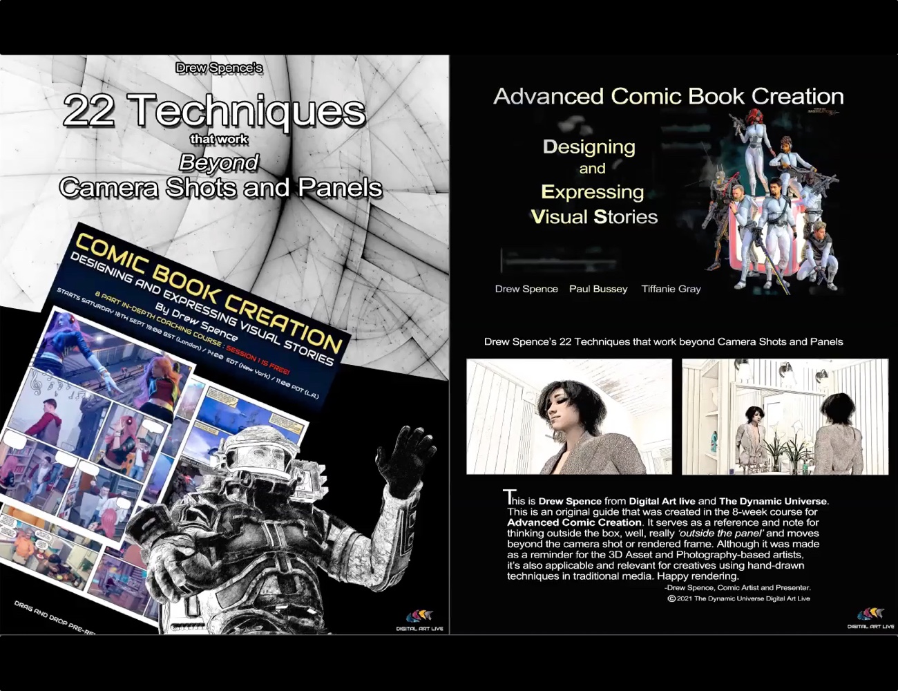 Comic Book Creation Kit Part 2 by: Digital Art LiveGriffin Avid, 3D Models by Daz 3D