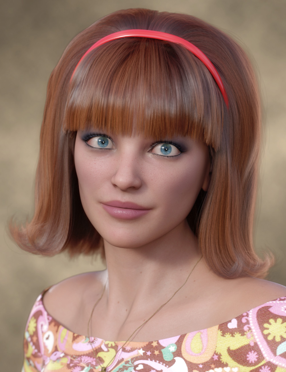 dForce Chelsea Hair for Genesis 8 and 8.1 Females by: PhilW, 3D Models by Daz 3D