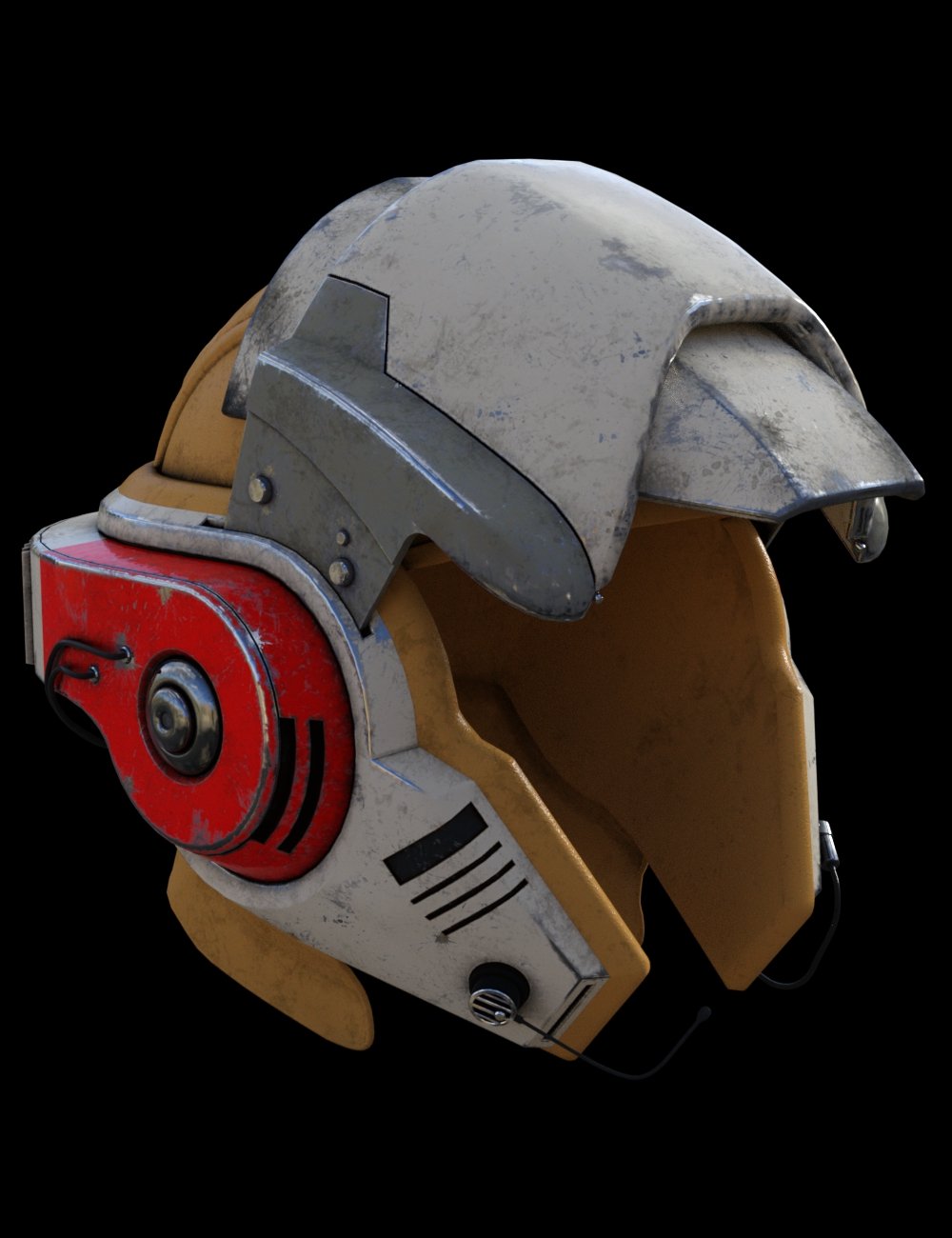 TALON V-Wing Pilot Helmet for Genesis 8 | Daz 3D