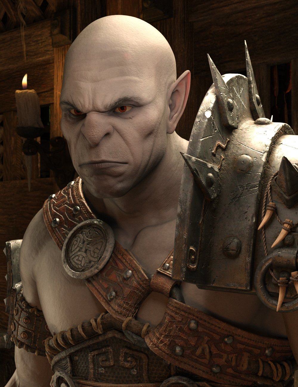 Orc Horde HD for Genesis 8.1 Male by: GhostofMacbeth, 3D Models by Daz 3D