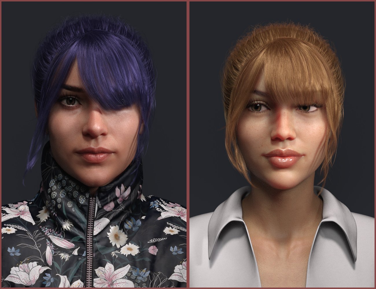 Vo Chiko HD and Hair for Genesis 8.1 Female Vo Chiko HD and Hair for Genesis 8.1 Female by: VOOTWSprite, 3D Models by Daz 3D