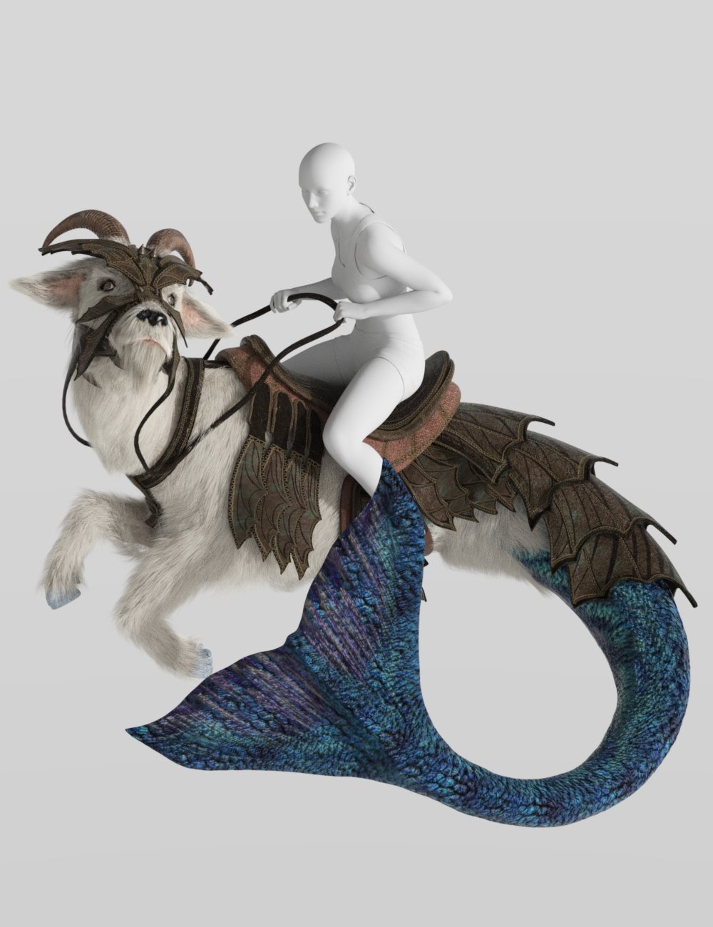 Capricorn Original Figure Capricorn Original Figure by: Sixus1 Media, 3D Models by Daz 3D