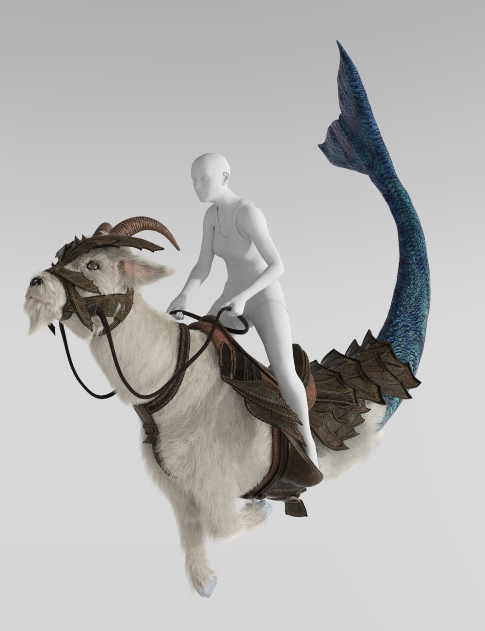 Capricorn Original Figure by: Sixus1 Media, 3D Models by Daz 3D