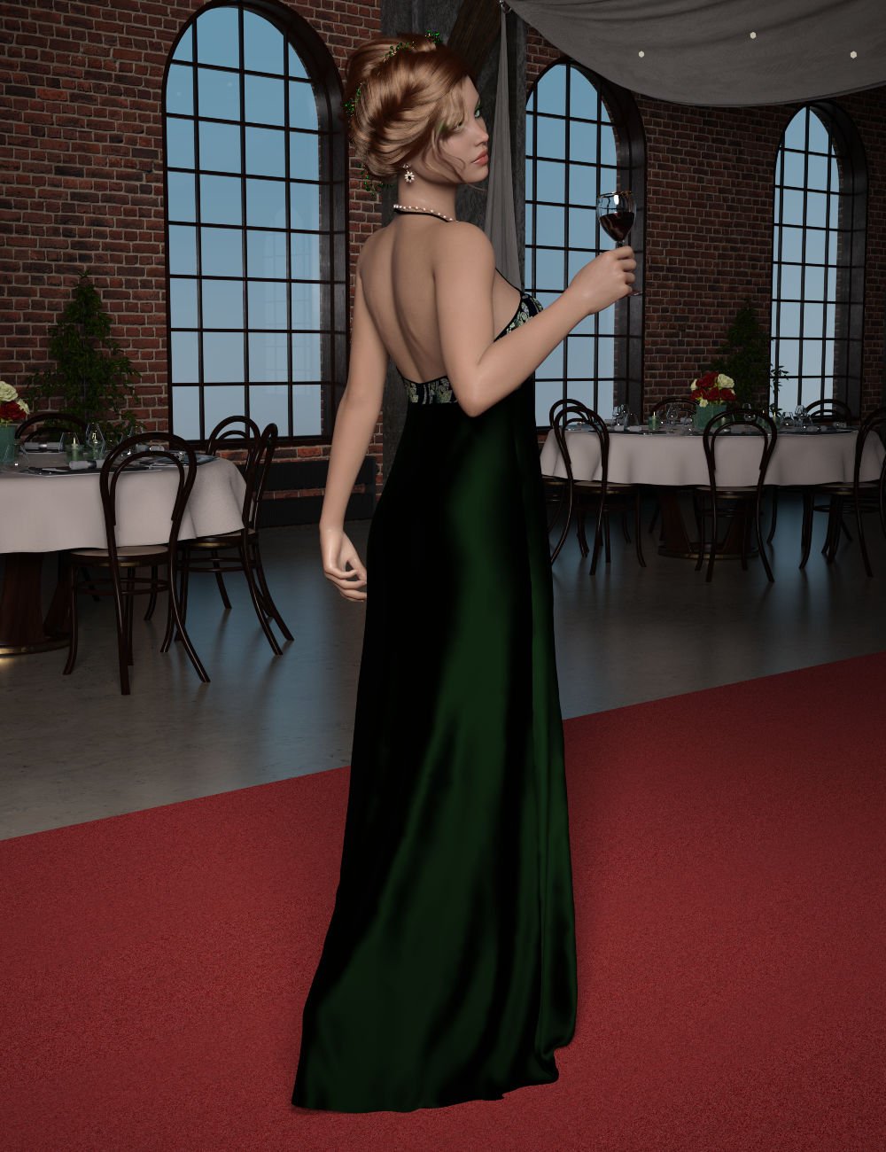 dForce Marnie Outfit for Genesis 8 and 8.1 Females