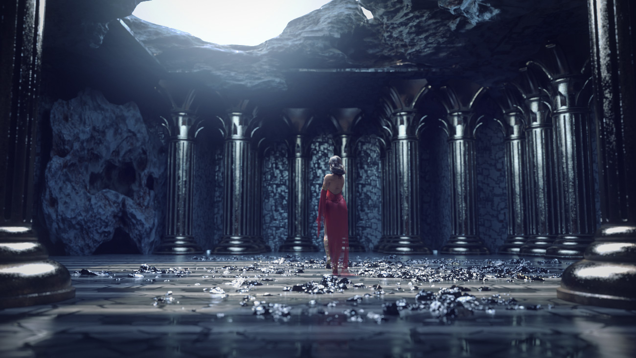 Secret Ancient Chamber by: Dreamlight2 create HB, 3D Models by Daz 3D