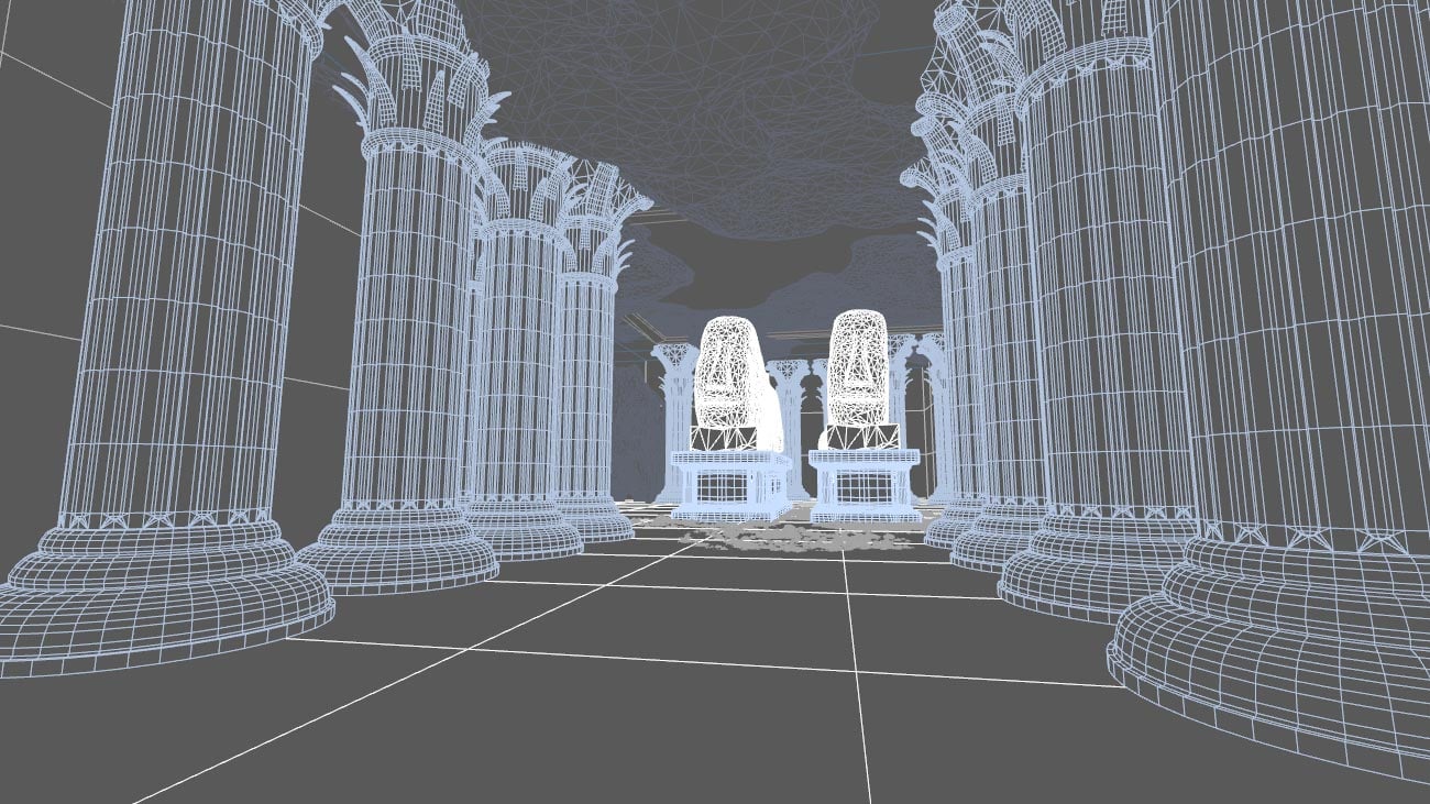 Secret Ancient Chamber by: Dreamlight2 create HB, 3D Models by Daz 3D
