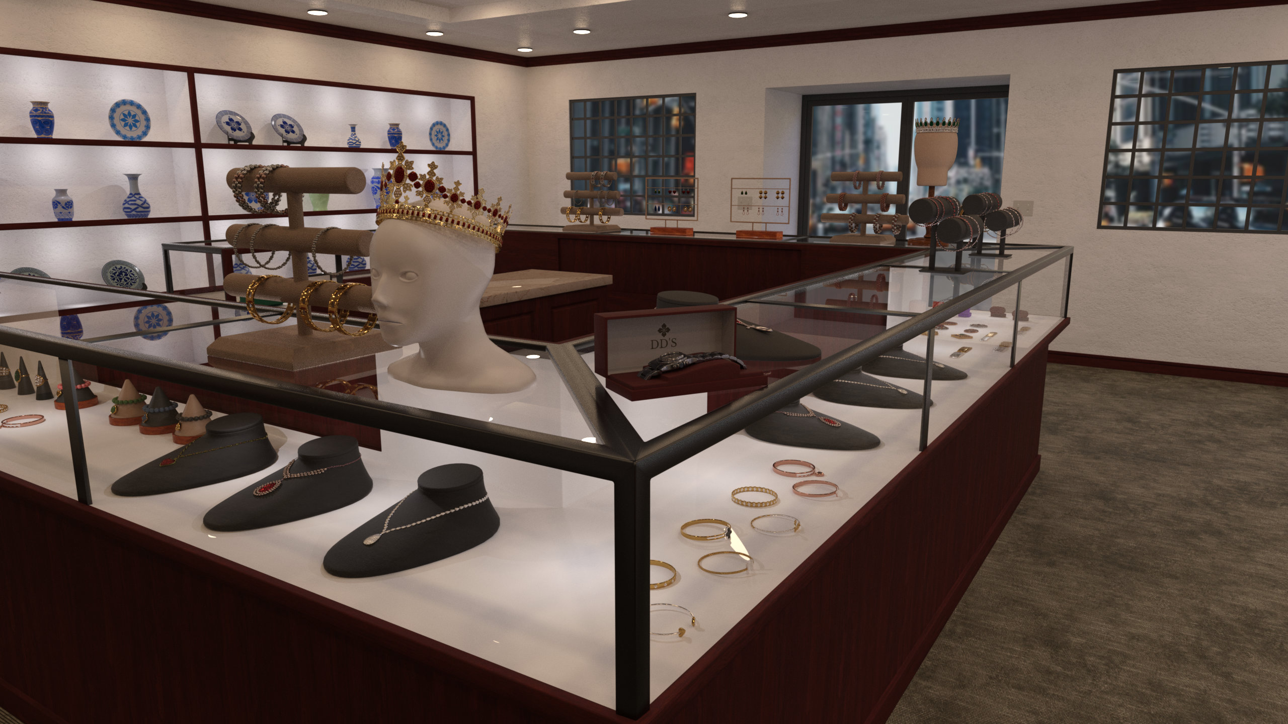 FG Jewelry Store by: IronmanFugazi1968, 3D Models by Daz 3D