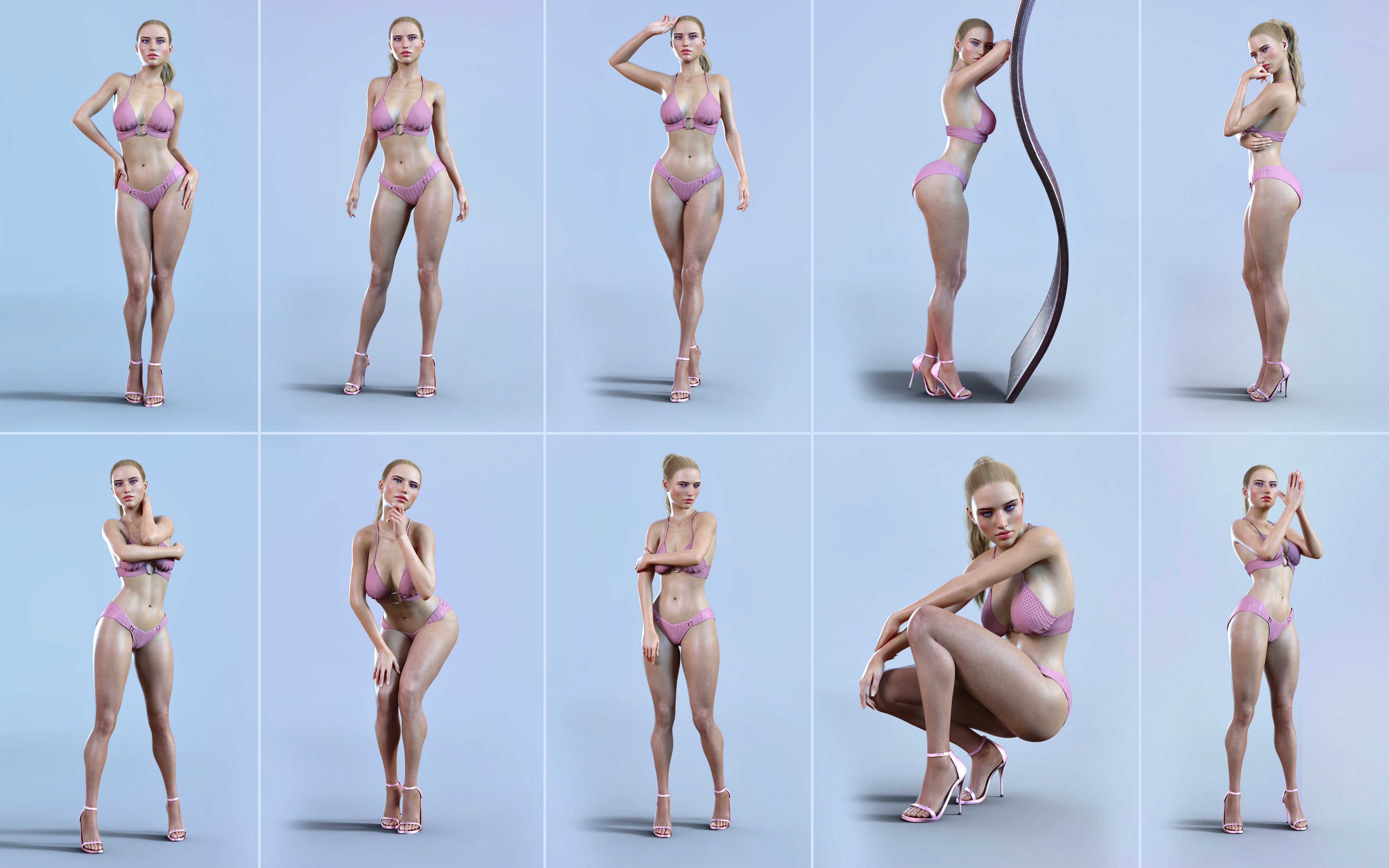Z Babydoll Shape and Pose Mega Set Z Babydoll Shape and Pose Mega Set by: Zeddicuss, 3D Models by Daz 3D