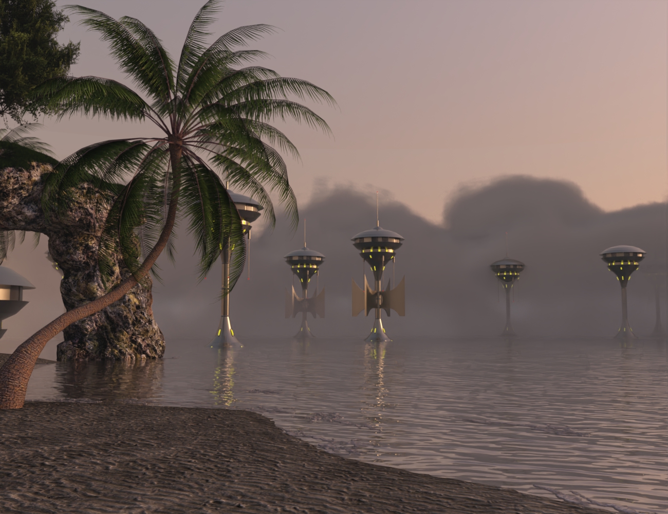 The Towers by: JeffersonAF, 3D Models by Daz 3D