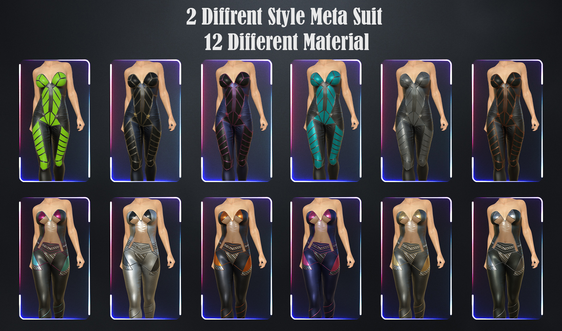 Meta Suit for Genesis 8 and 8.1 Females by: 3dLab, 3D Models by Daz 3D