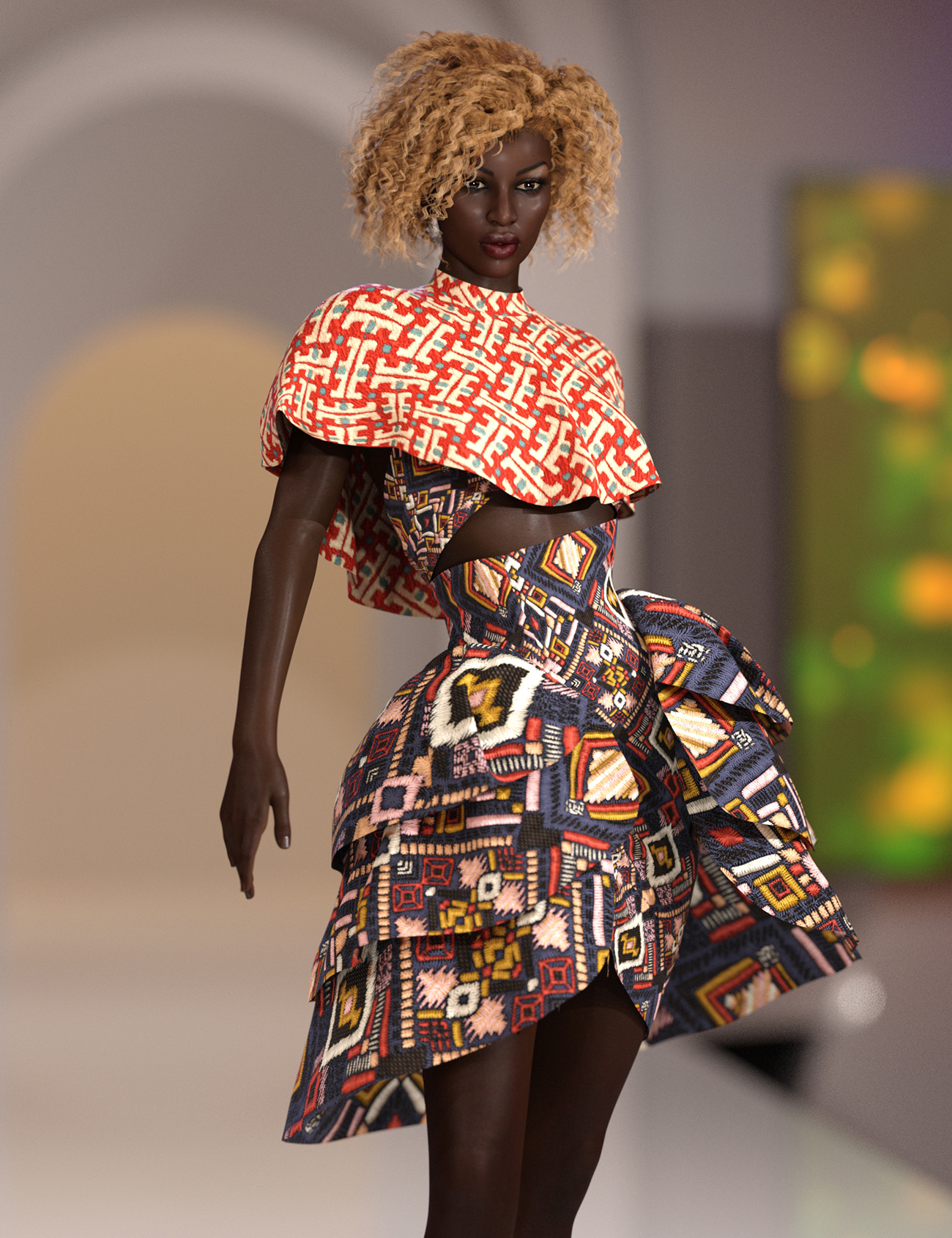Colorful Fabric Shaders by: Sade, 3D Models by Daz 3D
