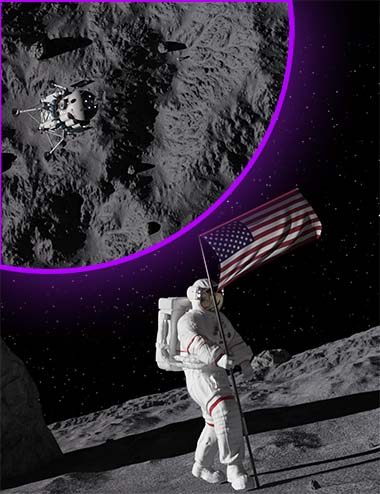 Moon Landing by: KindredArts, 3D Models by Daz 3D