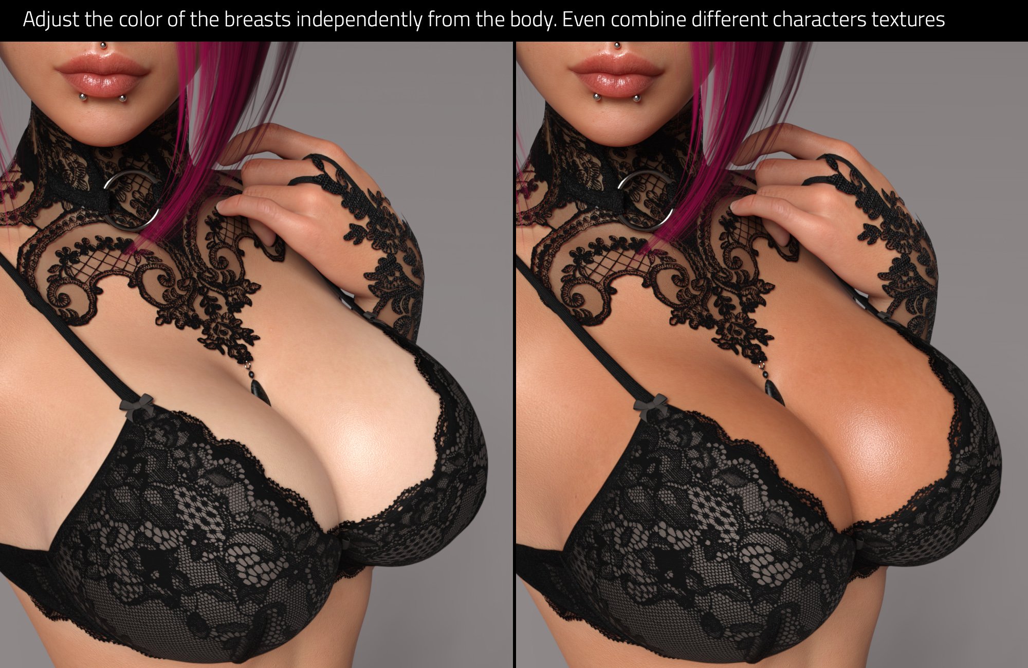 Breast Utilities 2 for Genesis 8 and 8.1 Females by: Soto, 3D Models by Daz 3D