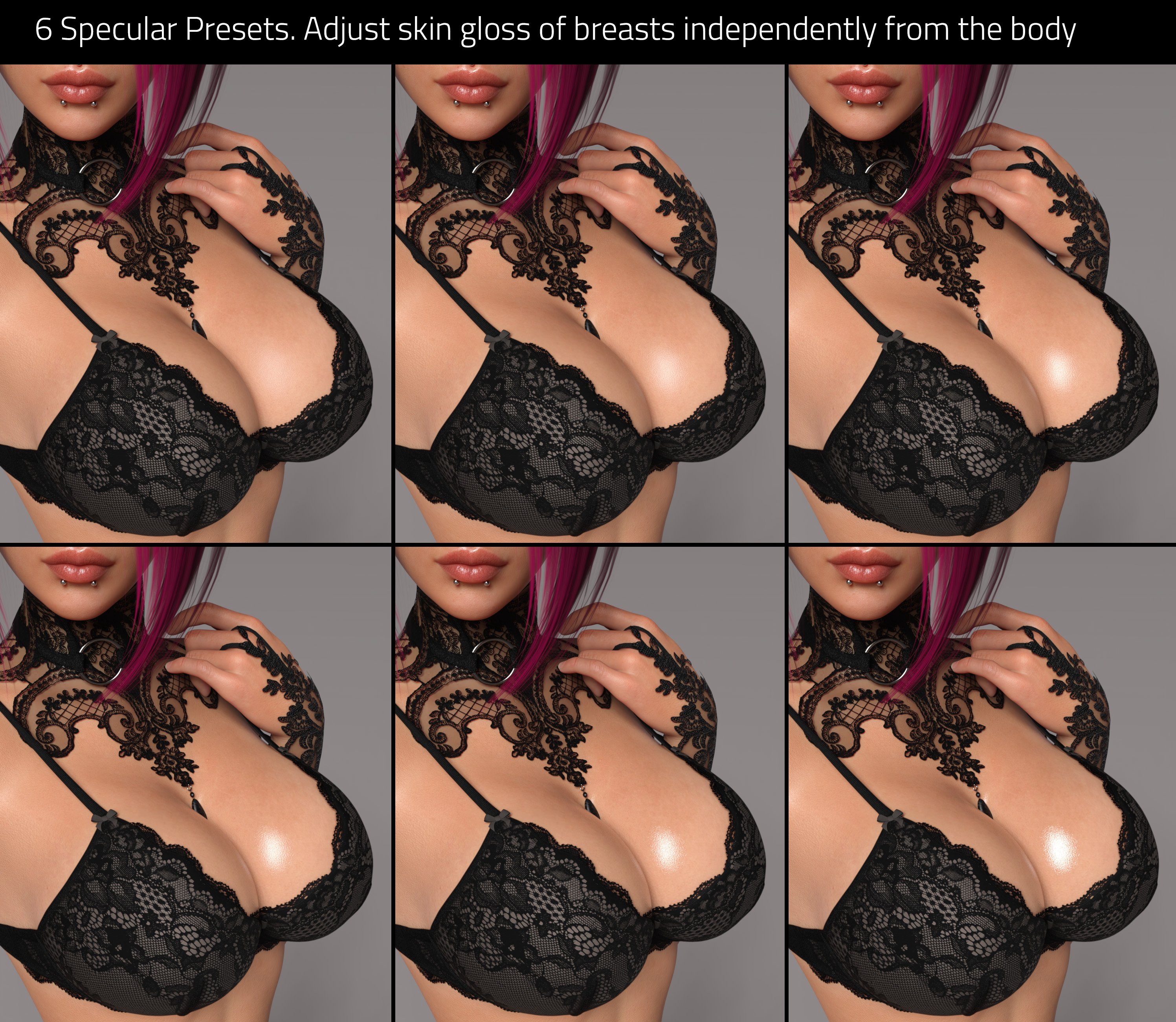 Breast Utilities 2 for Genesis 8 and 8.1 Females by: Soto, 3D Models by Daz 3D