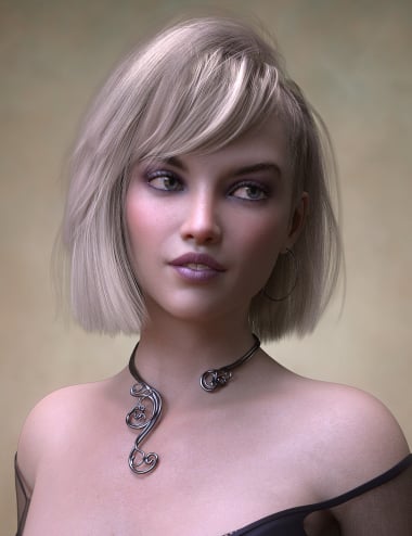 dForce Joy Hair for Genesis 8 Females by: Propschick, 3D Models by Daz 3D