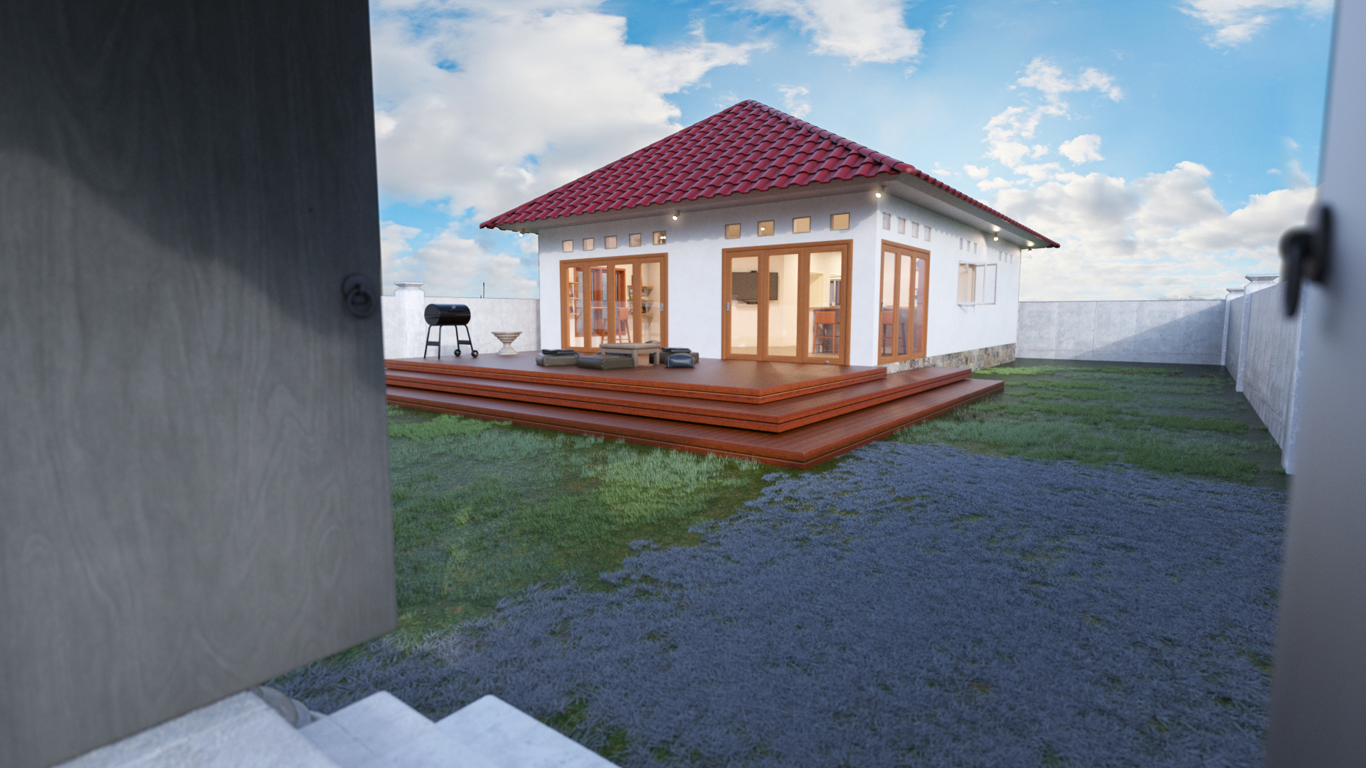 Modern Baloy House by: clacydarch3d, 3D Models by Daz 3D