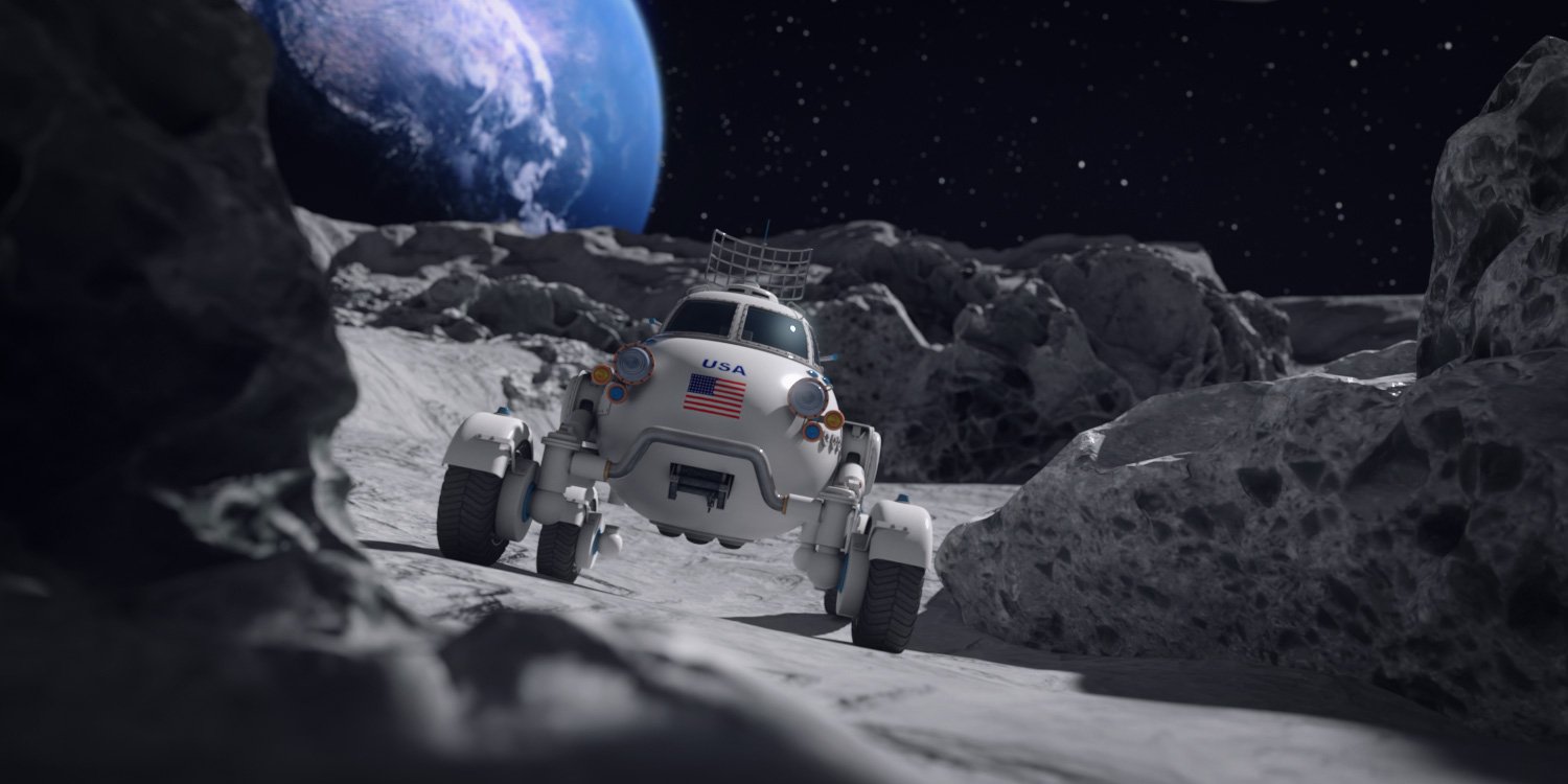 On The Moon On The Moon by: Dreamlight, 3D Models by Daz 3D
