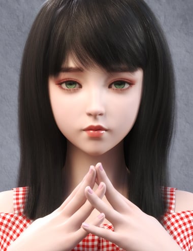 Yun Lan for Genesis 8.1 Female by: Cinnabar, 3D Models by Daz 3D