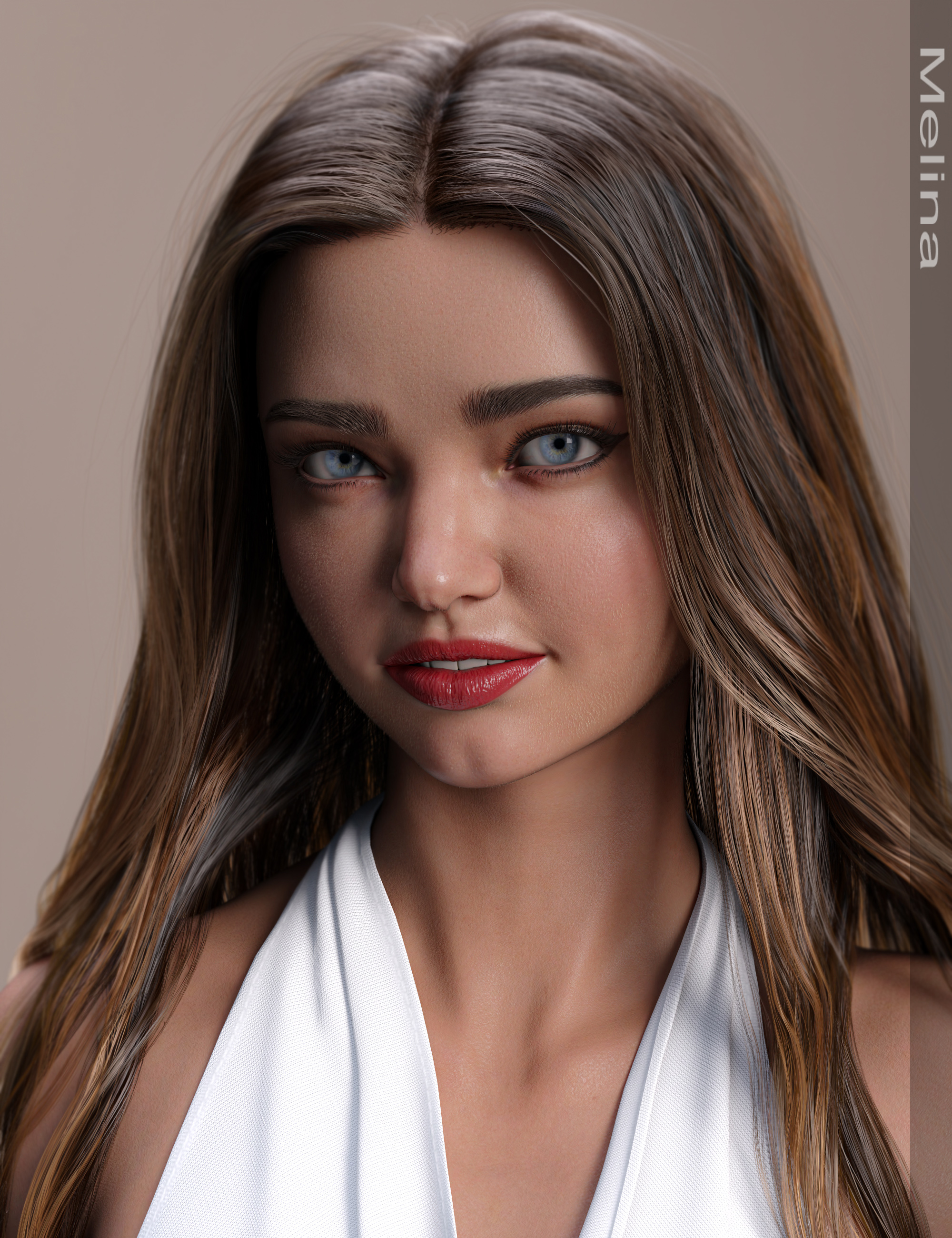 Melina HD for Victoria 8.1 by: maelwenn, 3D Models by Daz 3D