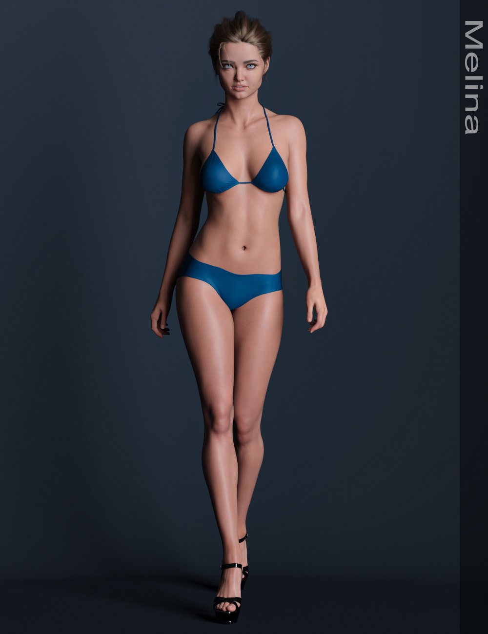 Melina HD for Victoria 8.1 by: maelwenn, 3D Models by Daz 3D