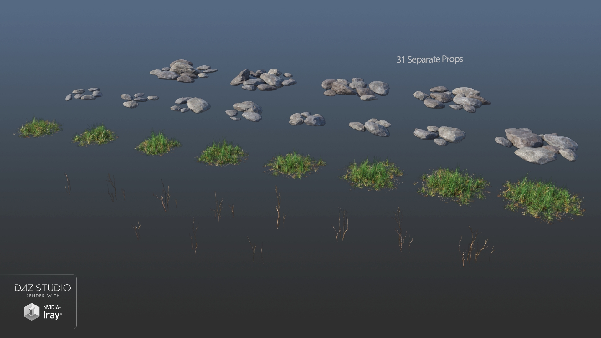 Stone Placers Stone Placers by: Andrey Pestryakov, 3D Models by Daz 3D