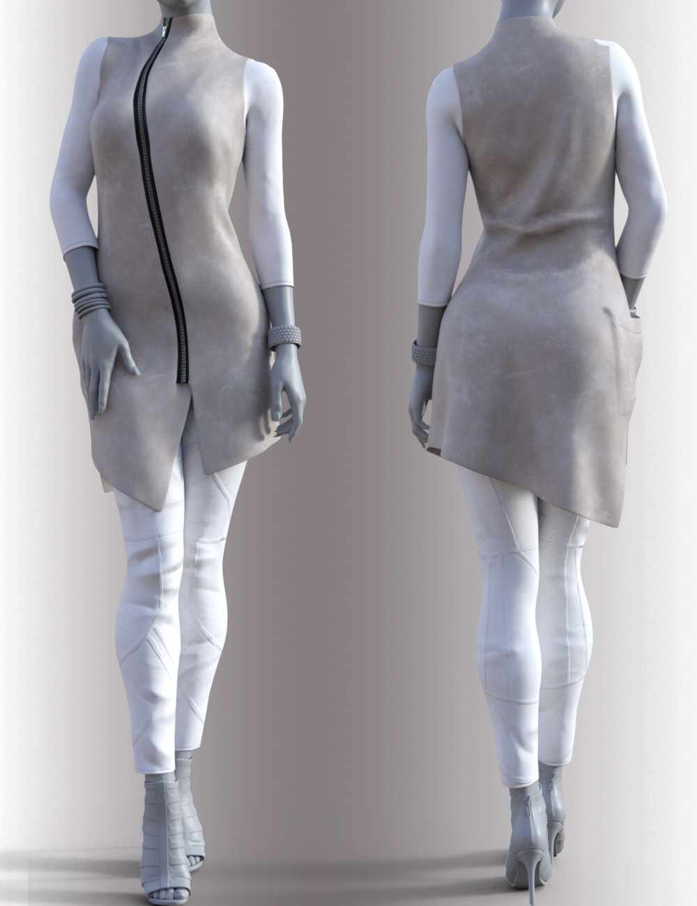 dForce Kamrin Outfit for Genesis 8.1 Female by: OnnelArryn, 3D Models by Daz 3D