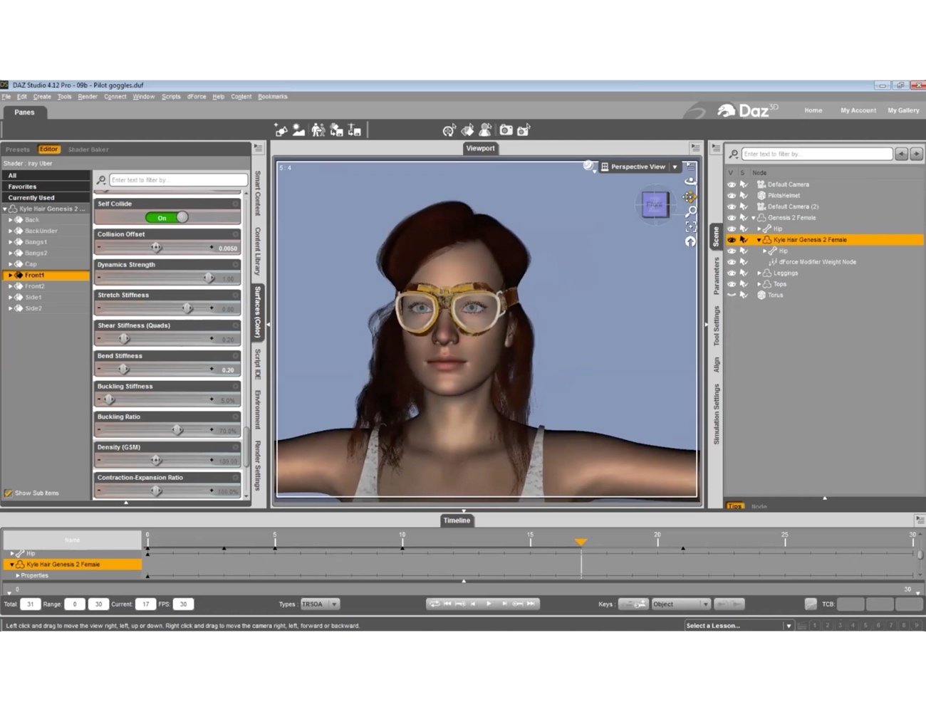 dForce Expert Guide : Tutorial Course by: Digital Art Live, 3D Models by Daz 3D
