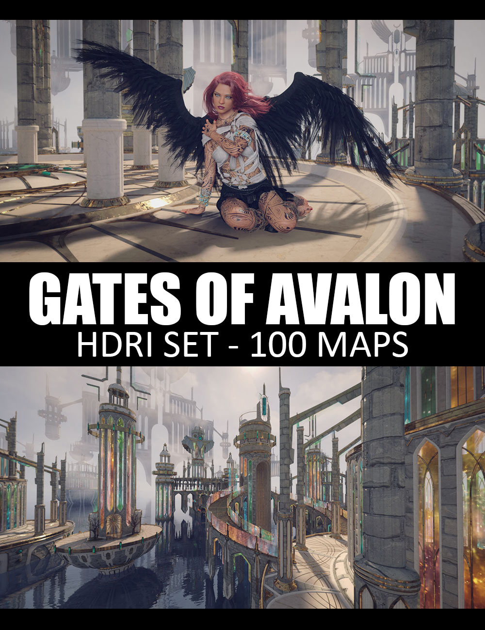 100 HDRIs Gates of Avalon by: Dreamlight, 3D Models by Daz 3D