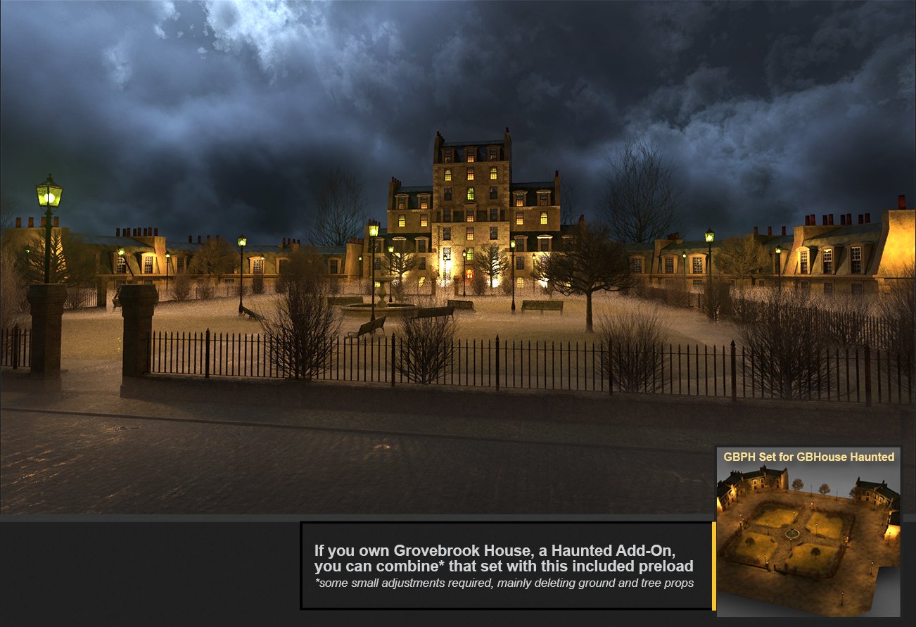 Grovebrook Park: A Haunted Add-On by: Marshian, 3D Models by Daz 3D