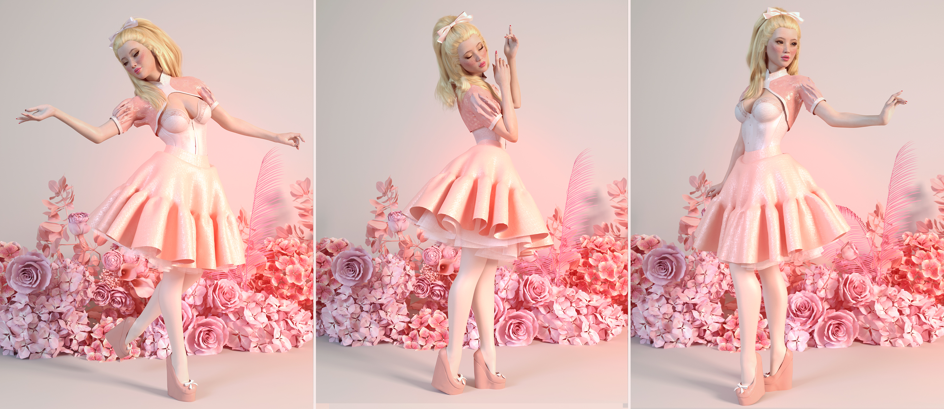 Graceful Blooming Poses for Genesis 8.1 Female Graceful Blooming Poses for Genesis 8.1 Female by: 3D Sugar, 3D Models by Daz 3D