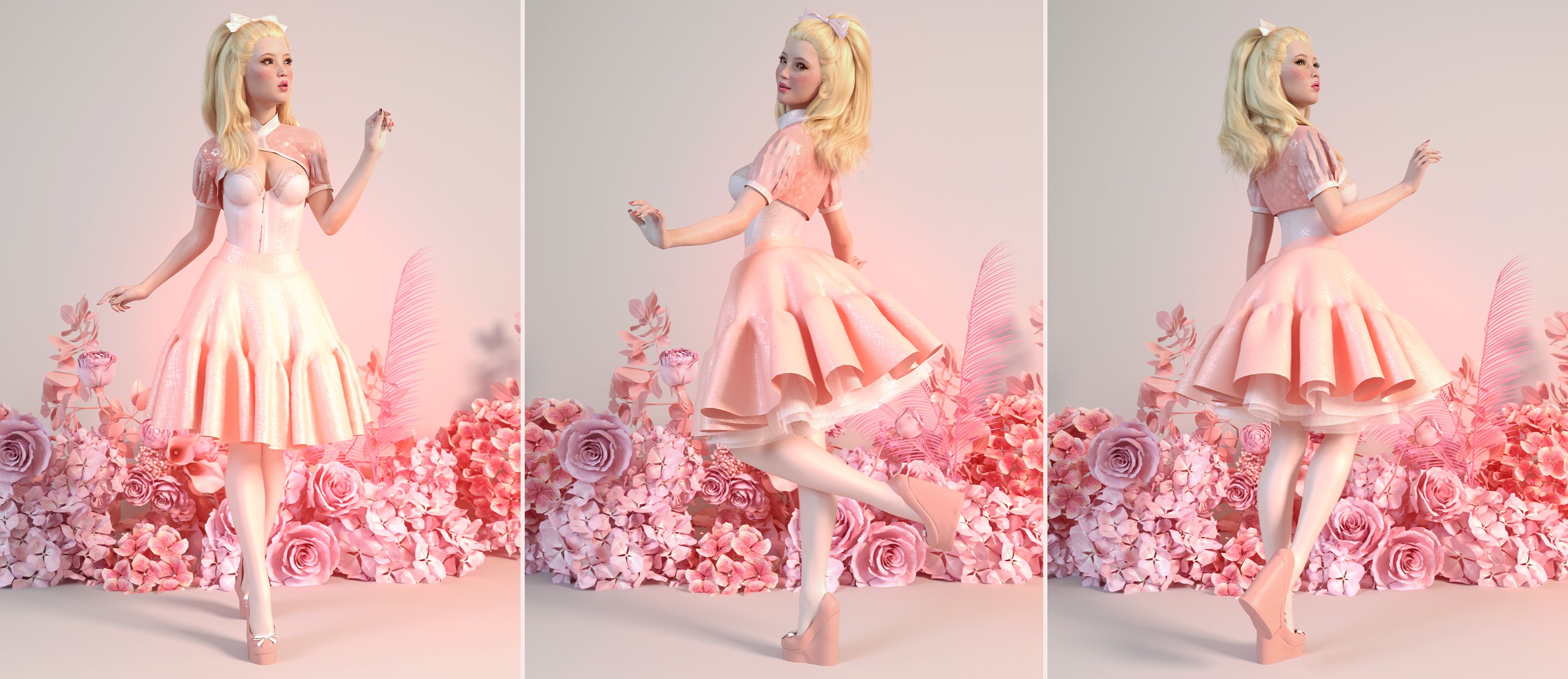 Graceful Blooming Poses for Genesis 8.1 Female Graceful Blooming Poses for Genesis 8.1 Female by: 3D Sugar, 3D Models by Daz 3D