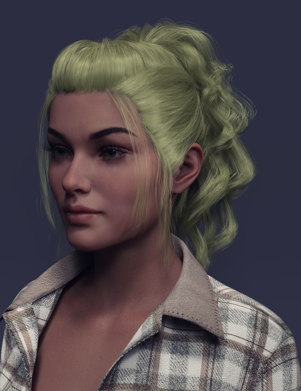 Hll Hair for Genesis 8 and 8.1 Females Hll Hair for Genesis 8 and 8.1 Females by: Sprite, 3D Models by Daz 3D