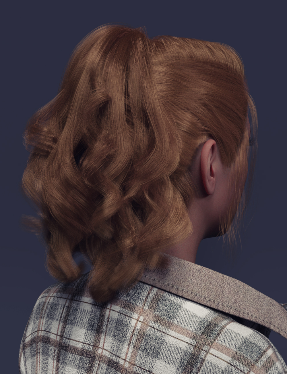 Hll Hair for Genesis 8 and 8.1 Females by: Sprite, 3D Models by Daz 3D