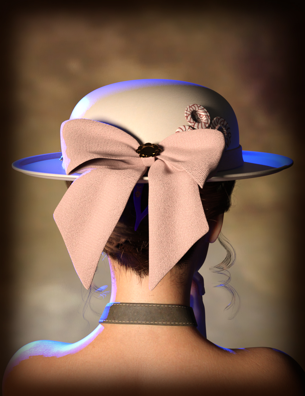 ND Steamy Hats For Genesis 8 Female by: Nathy Design, 3D Models by Daz 3D