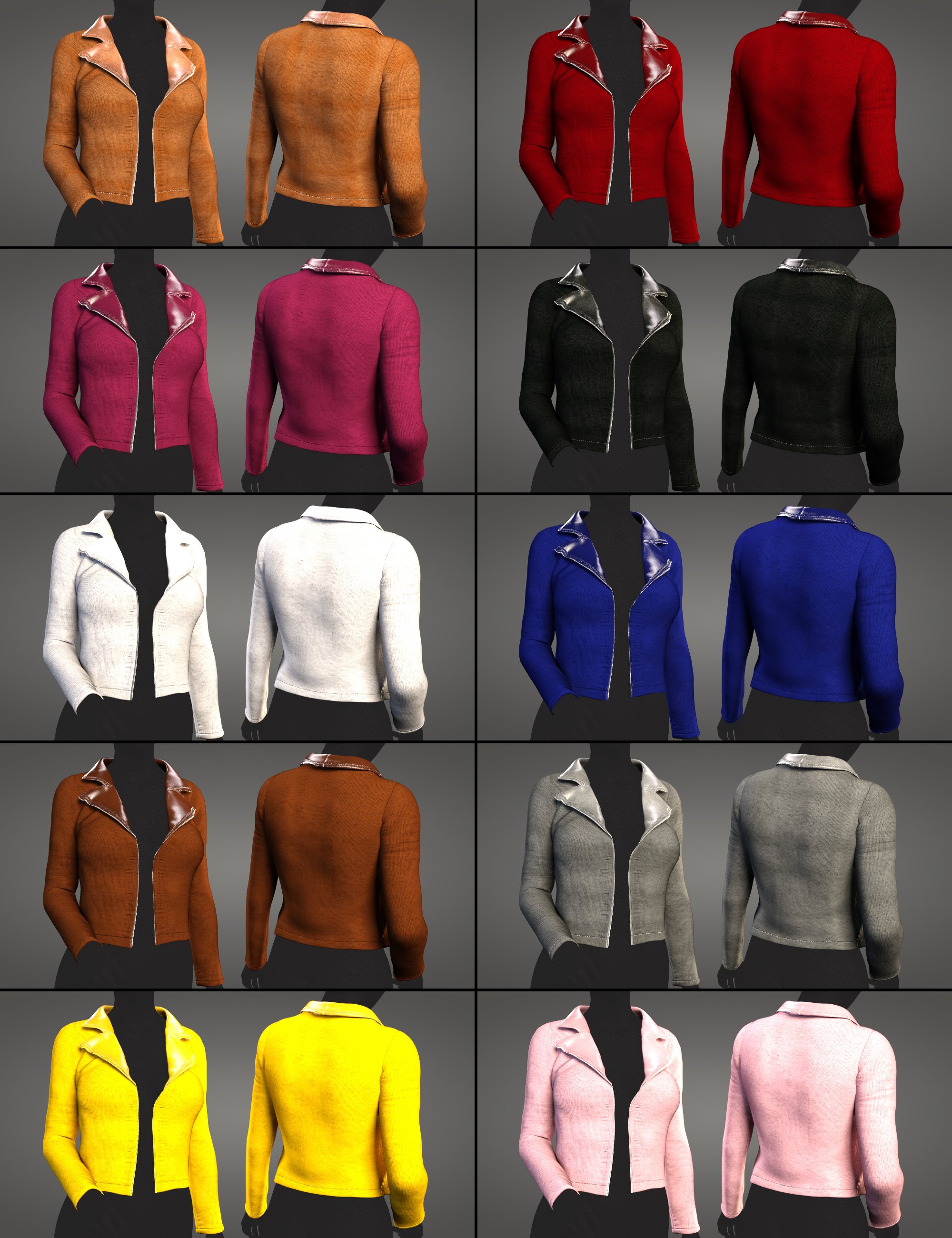 XFashion Crop Jacket for Genesis 8 and 8.1 Females XFashion Crop Jacket for Genesis 8 and 8.1 Females by: xtrart-3d, 3D Models by Daz 3D